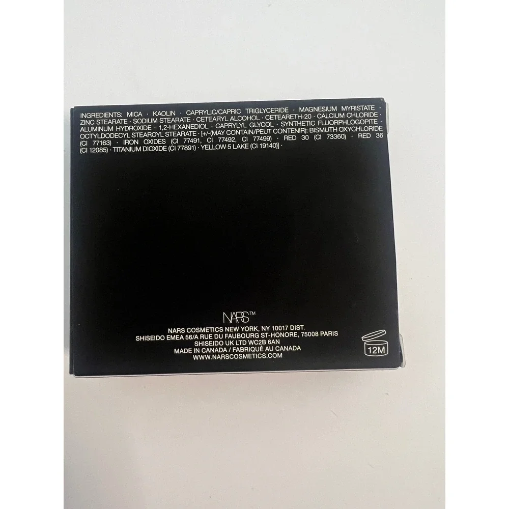 NARS Blush Powder Forbidden Refillable 0.17 Oz 4.8 g New in Box